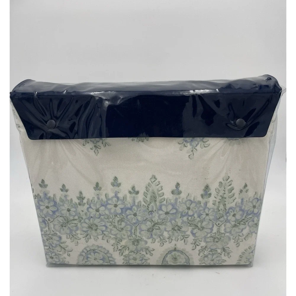 Ralph Lauren Camile Paisley KING Duvet Cover‎ Sage Green/Chambray New